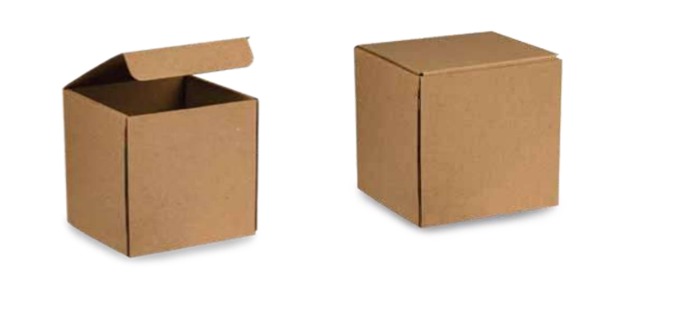 Caja plegadiza solapa con ventana 33 x 26 x 9.5 cm