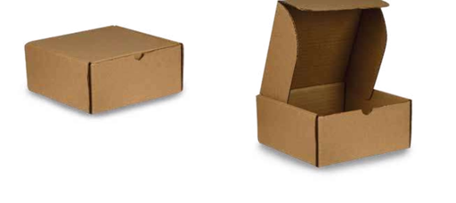 Caja plegadiza solapa con ventana 33 x 26 x 9.5 cm